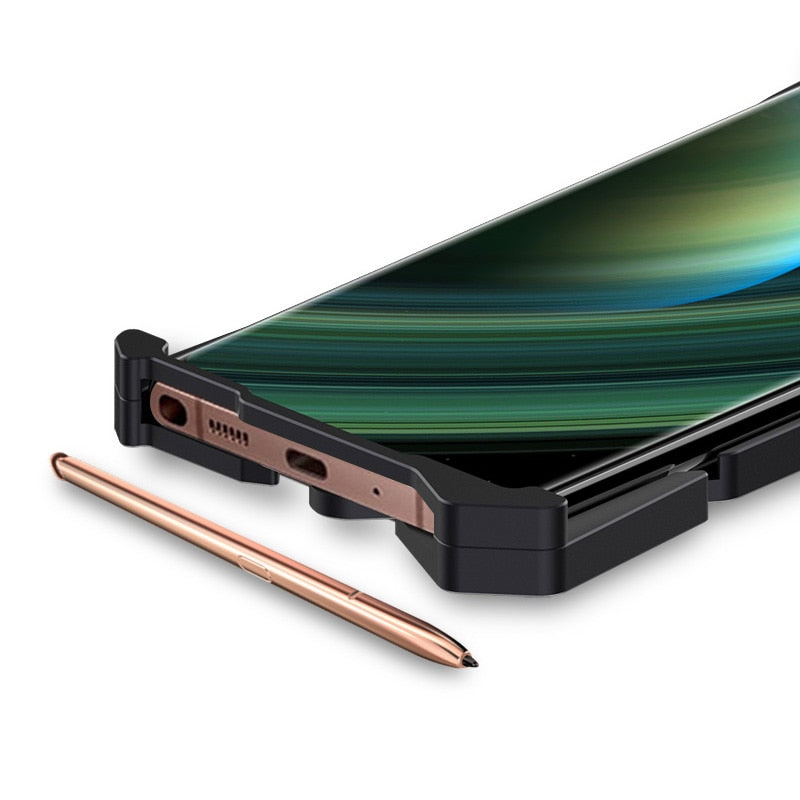 Metal Aluminum Armor For Samsung Galaxy Note 20 Series - Premium Mobile Phone Cases from Dressmycell.com - Just $35.00! Shop now at Dressmycell.com Metal Aluminum Armor For Samsung Galaxy Note 20 Series - Premium Mobile Phone Cases from Dressmycell.com - Just $35.00! Shop now at Dressmycell.com